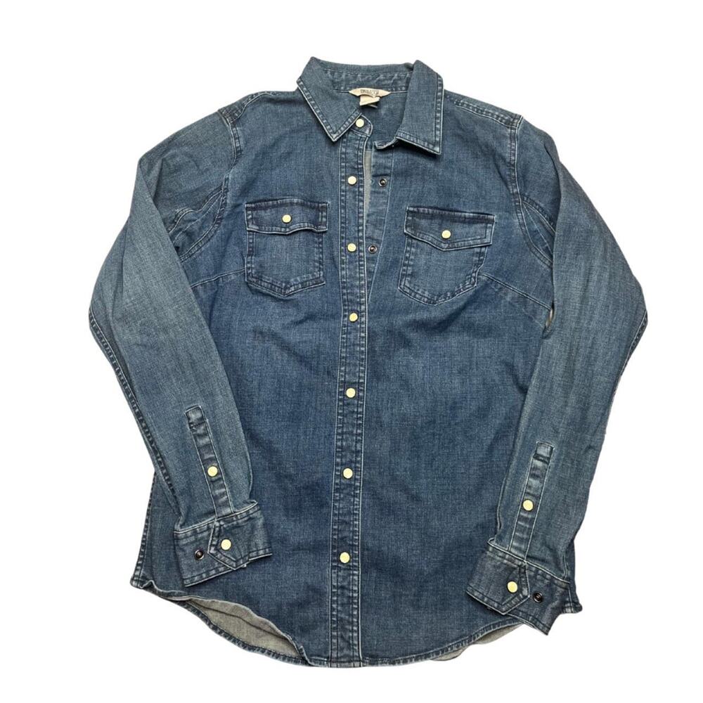 Womens denim shirt classic